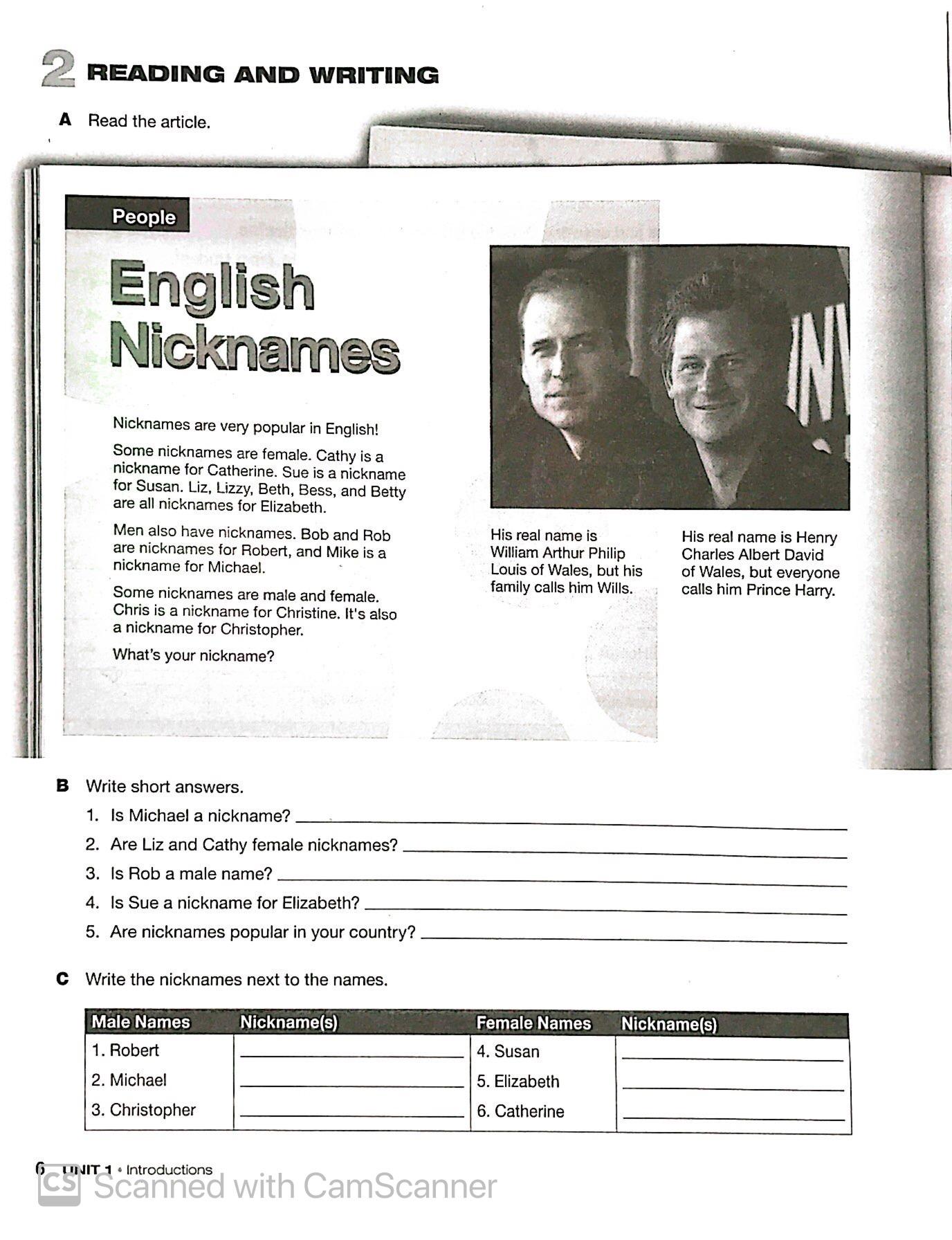 WORLD LINK INTRO WORKBOOK