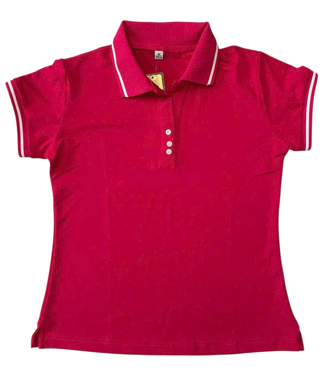 Áo Thun Nam Nữ Cổ Bẻ Phong Cách Hàn Quốc Vải Cá Sấu Sấu Mè Có Viền