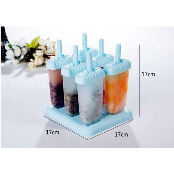 Bộ khuôn làm kem 6 món tiện dụng