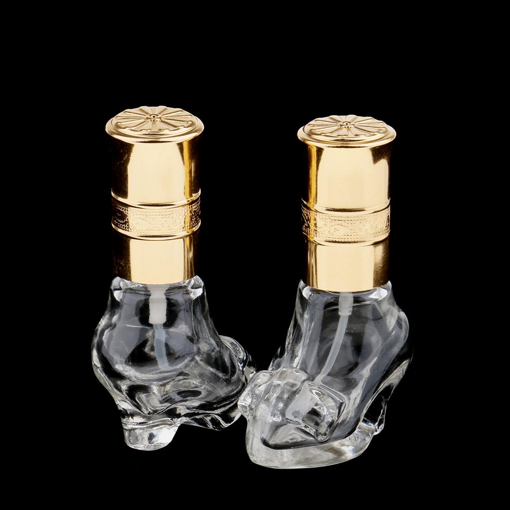 Travel Empty Glass Essential Oil Perfume  Spray Bottles 10ml 6ml