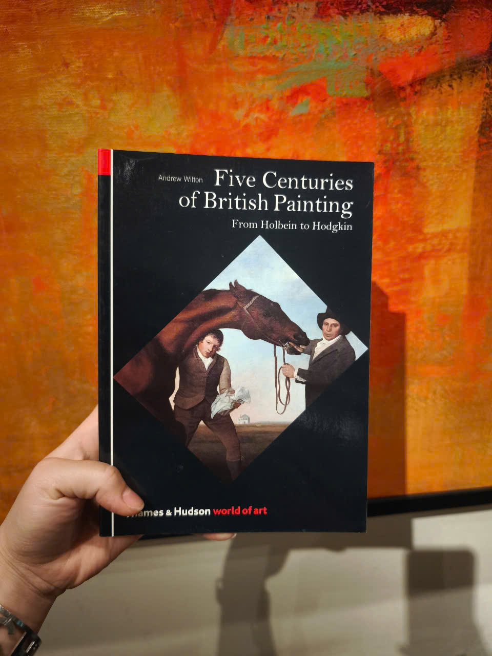 Sách - Five Centuries of British Painting: From Holbein to Hodgkin by Andrew Wilton