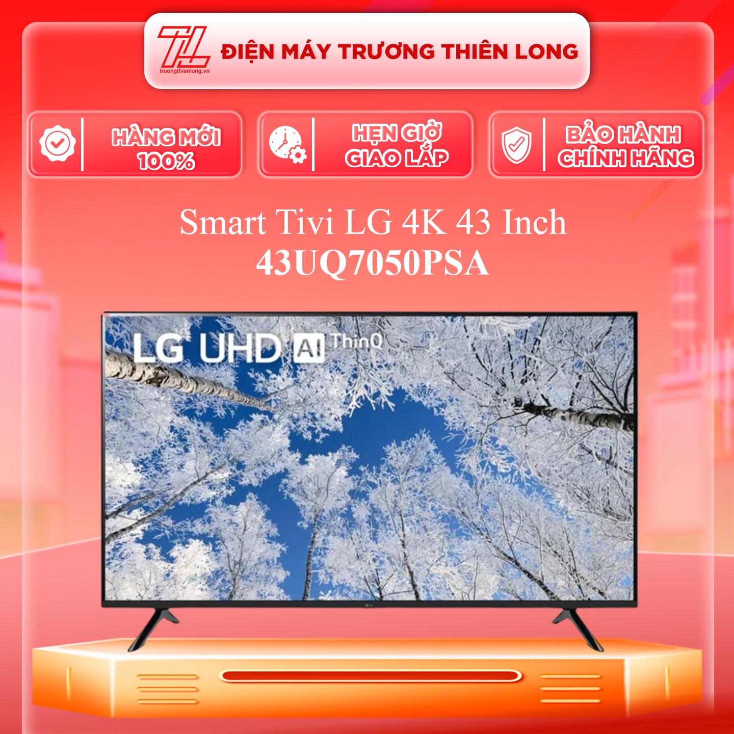 Smart Tivi LG 4K 43 Inch 43UQ7050PSA - Model 2023