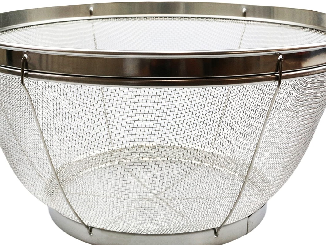 Bộ 03 chiếc rổ inox không gỉ Pearl Metal Lara Shine - Hàng nội địa Nhật Bản |nhập khẩu chính hãng|