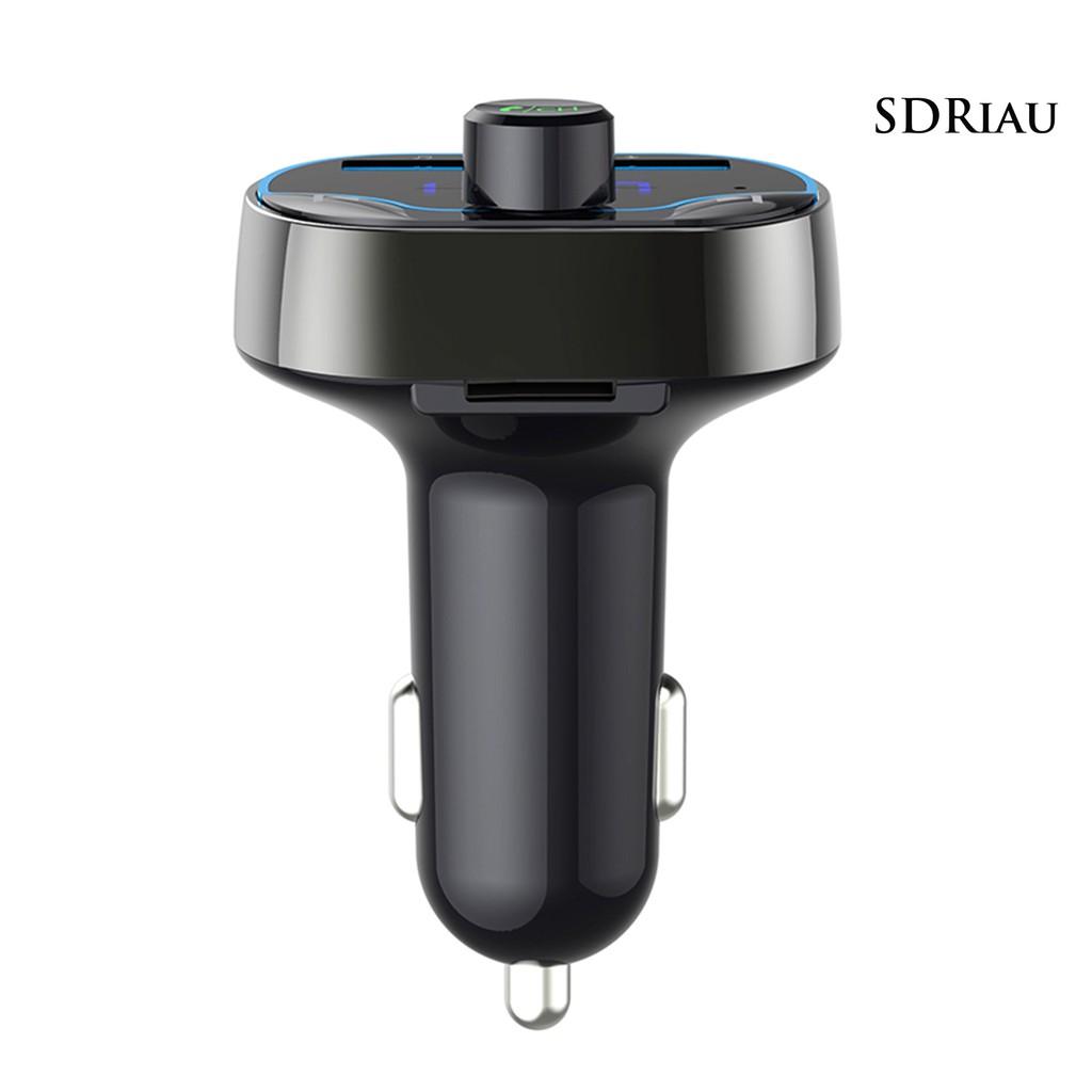 Củ Sạc Trên Xe Hơi Qcd_T24 Dual Usb Bộ Truyền Tín Hiệu Bluetooth