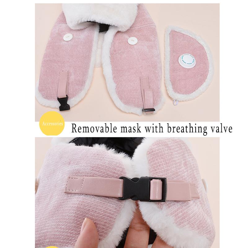 K79 Nữ Nón Mùa Đông HaTt Ushanka Mũ Dành Cho Nữ Làm Dày Lạnh Bộ Đội Mũ Ấm Áp Chắn Gió Nón Mũ Ấm Áp Phi Công nón Nón Earflaps