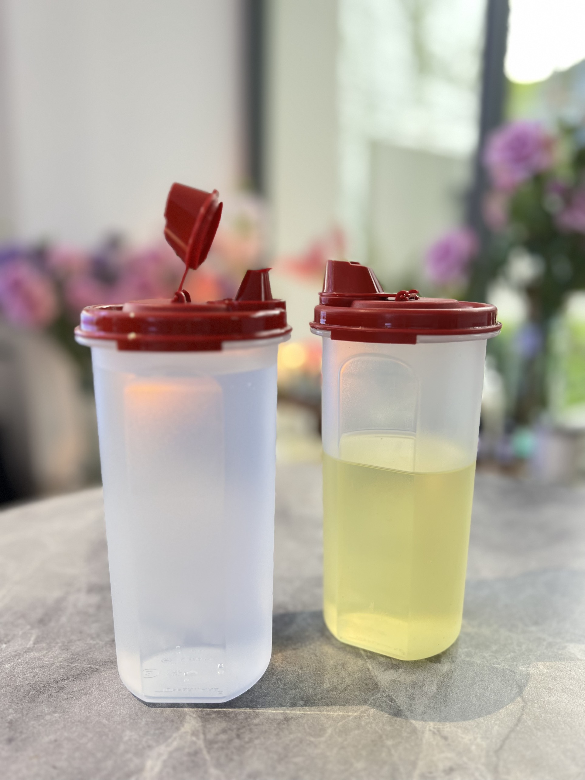 Bộ 2 Bình Dầu Tupperware Stor N Pour 650ml