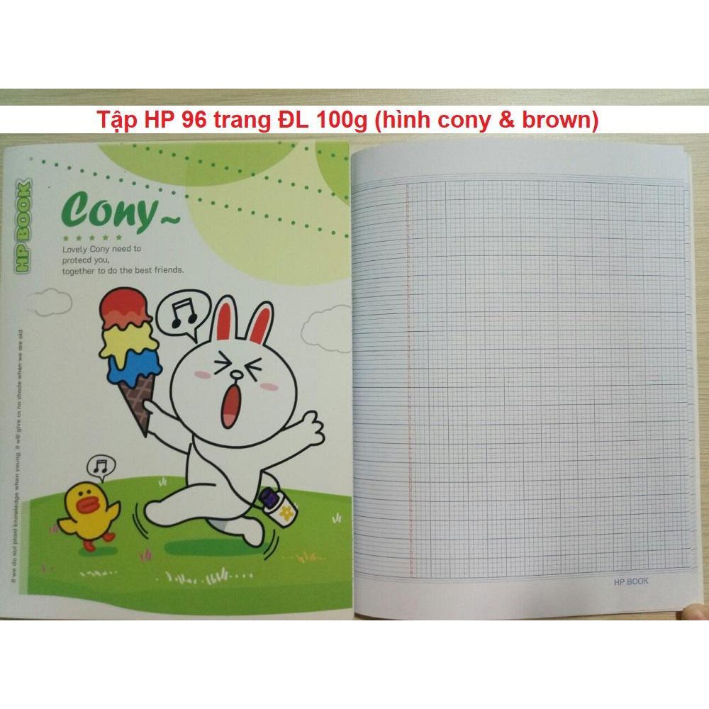 Lốc 10 quyển tập 4 oly ĐL 100gsm