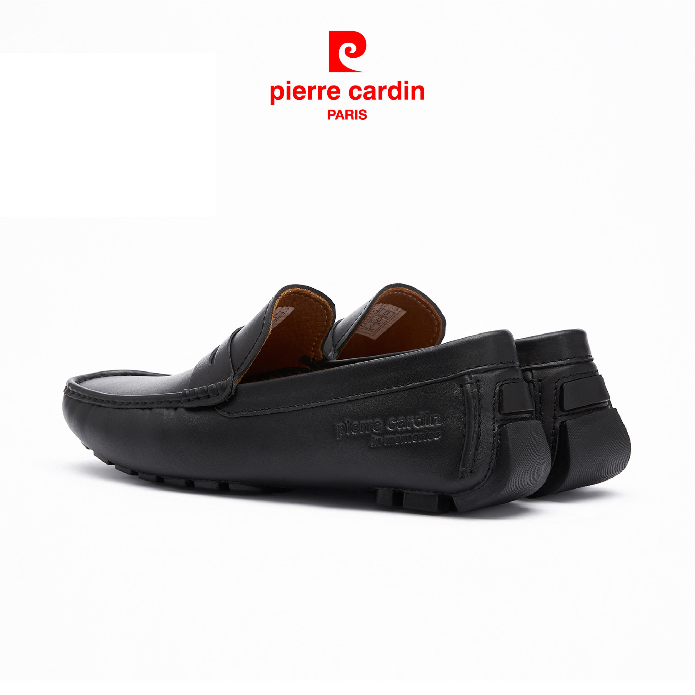 Giày da cao cấp Pierre Cardin PCMFWL 503 - màu đen