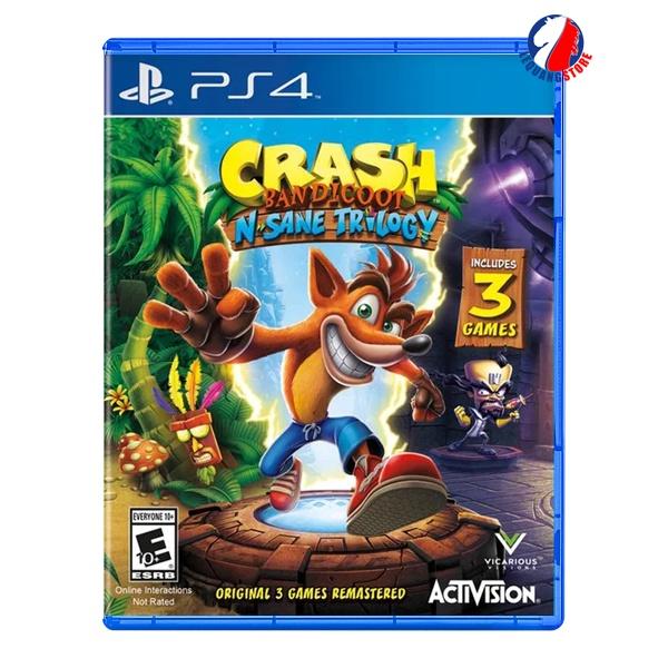 Crash Bandicoot N. Sane Trilogy - PS4 - US - Hàng Chính Hãng