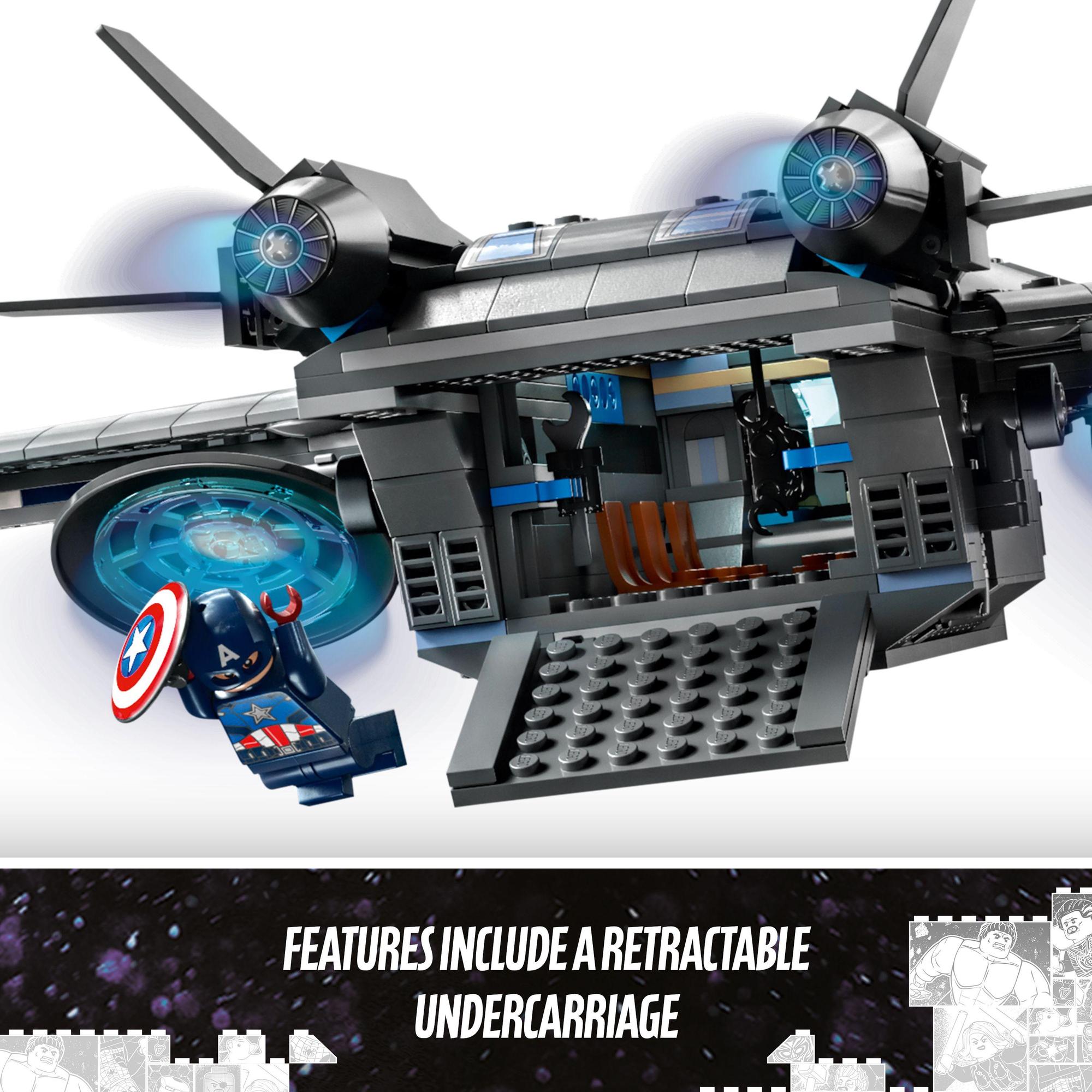 LEGO Superheores 76248 Trụ Sở Phi Thuyền Của Đội Avenger (795 Chi Tiết)