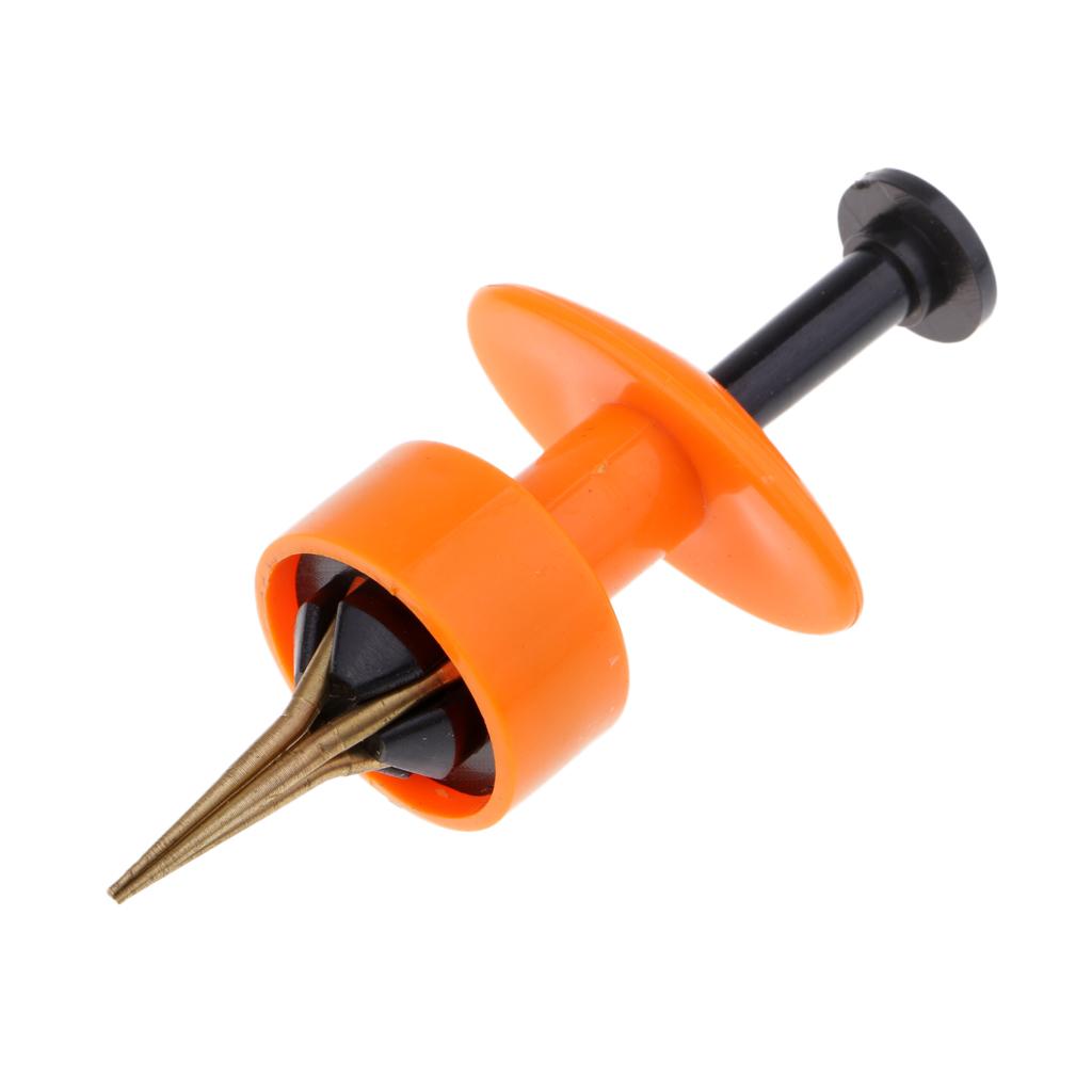 Portable Copper Bloodworm Clip Bait Lures Earthworm Clip Tackle Tool