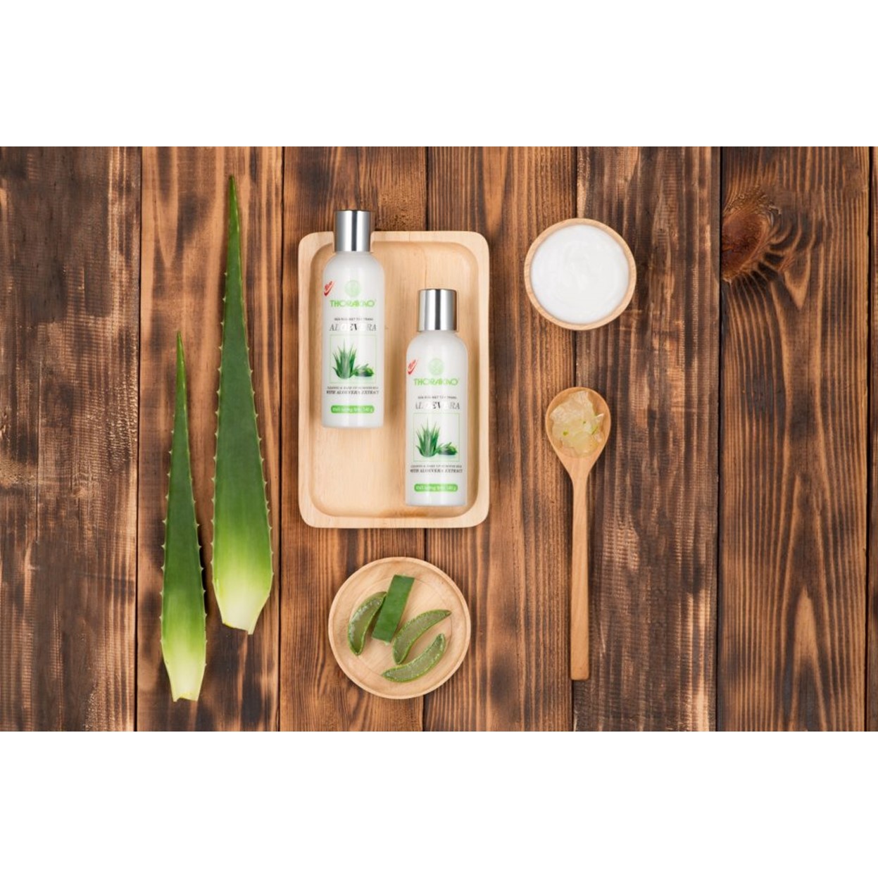 Sữa Tẩy Trang Thorakao Aloe Vera 140g