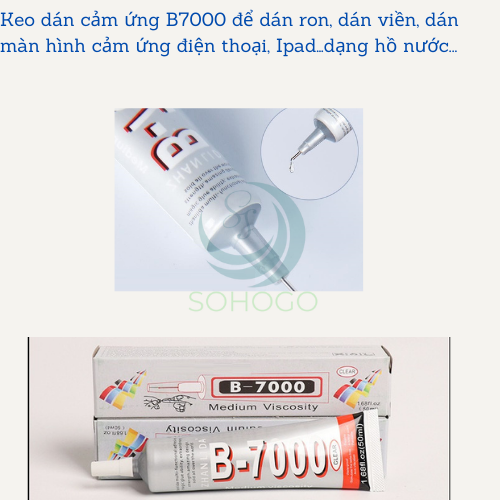 Keo dán đa năng trên mọi chất liệu bề mặt 50ML an toàn cho người dùng-Keo dán ron, dán viền, dán màn hình cảm ứng điện thoại...