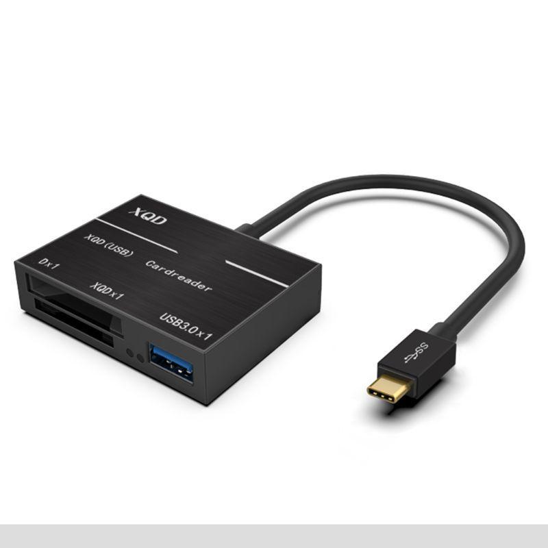 Đầu đọc thẻ nhớ USB 3.0 loại C sang XQD/SD cho máy tính