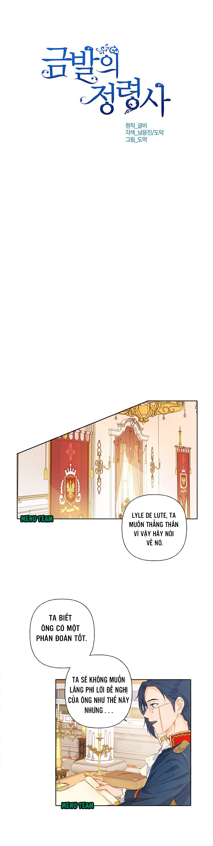 nhà nguyên tố tóc vàng chapter 3 3