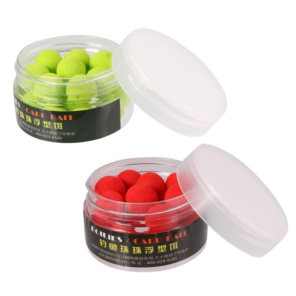 2 Box Boilies Carp Bait Floating Fishing Lure Baits Fish Beads Smell Ball