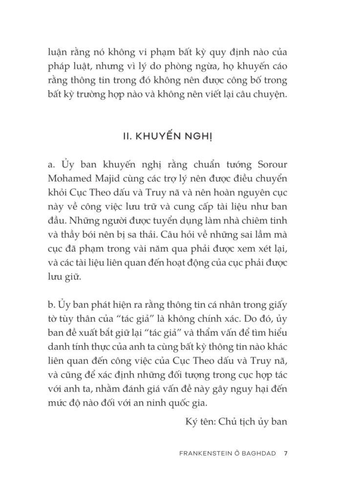 Sách Franken-Stein Ở Baghdad