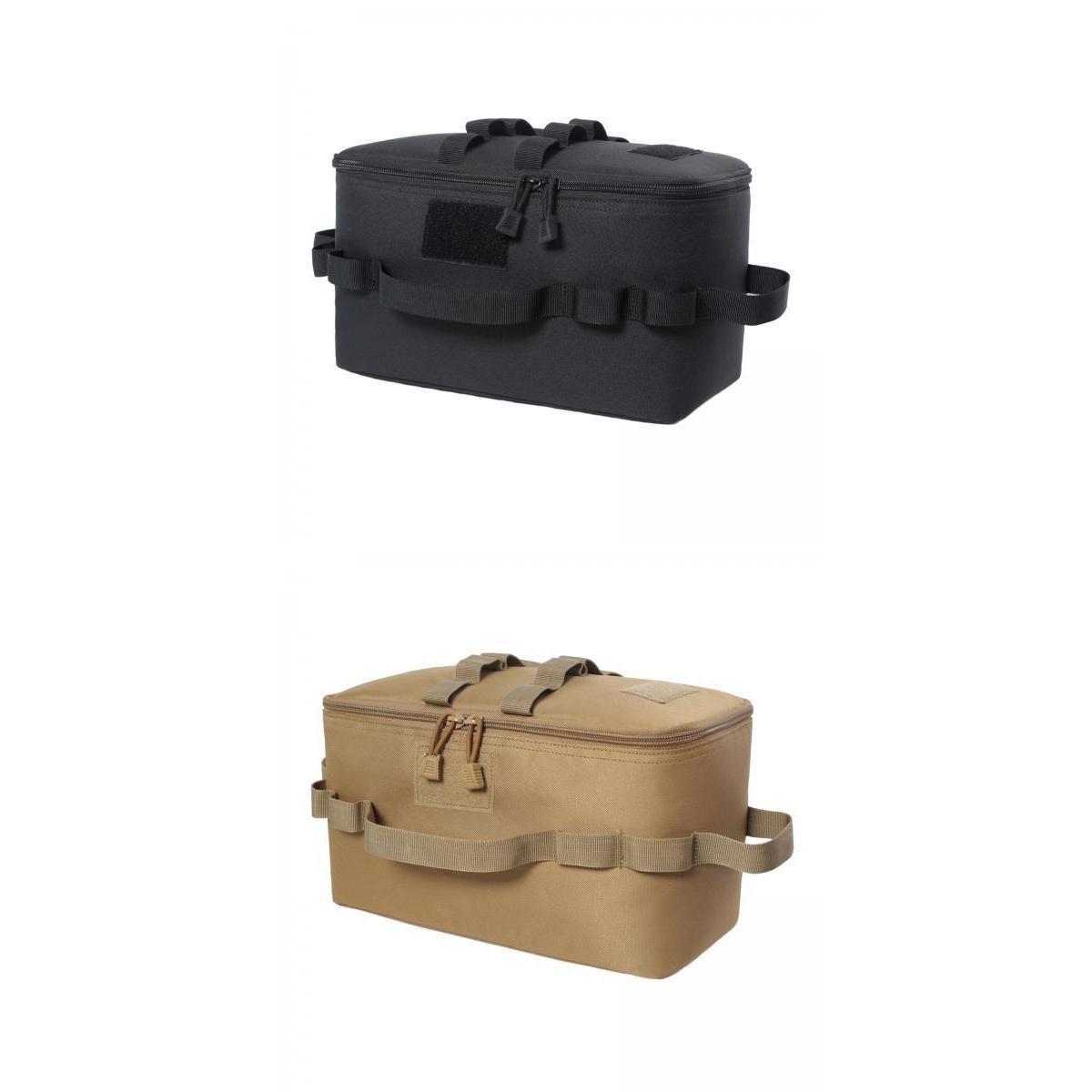 2Pcs Oxford Cloth Outdoor Camping Storage Bag Pockets