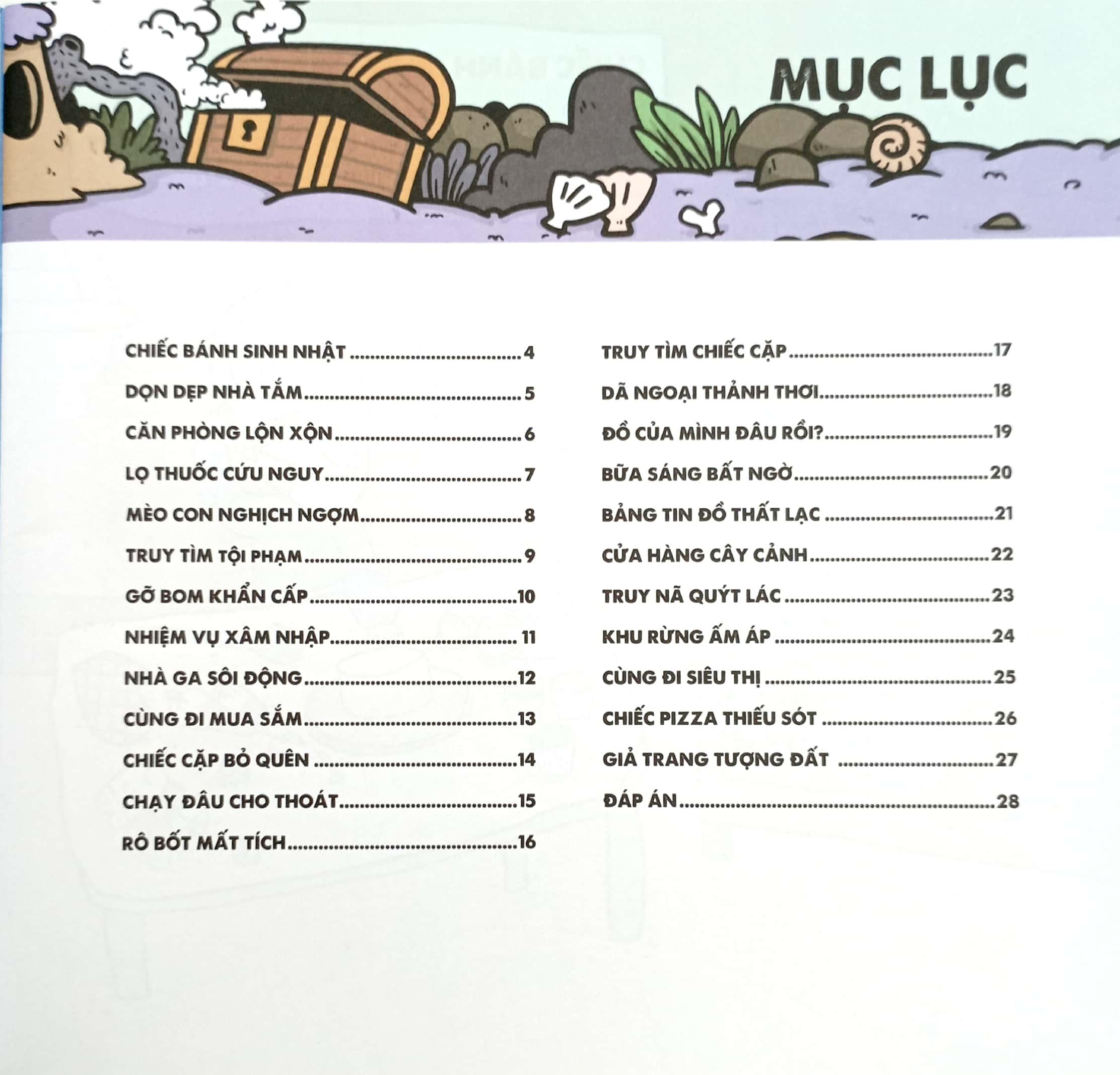 Rèn Luyện Sự Tập Trung - Trò Chơi Tư Duy Cho Trẻ