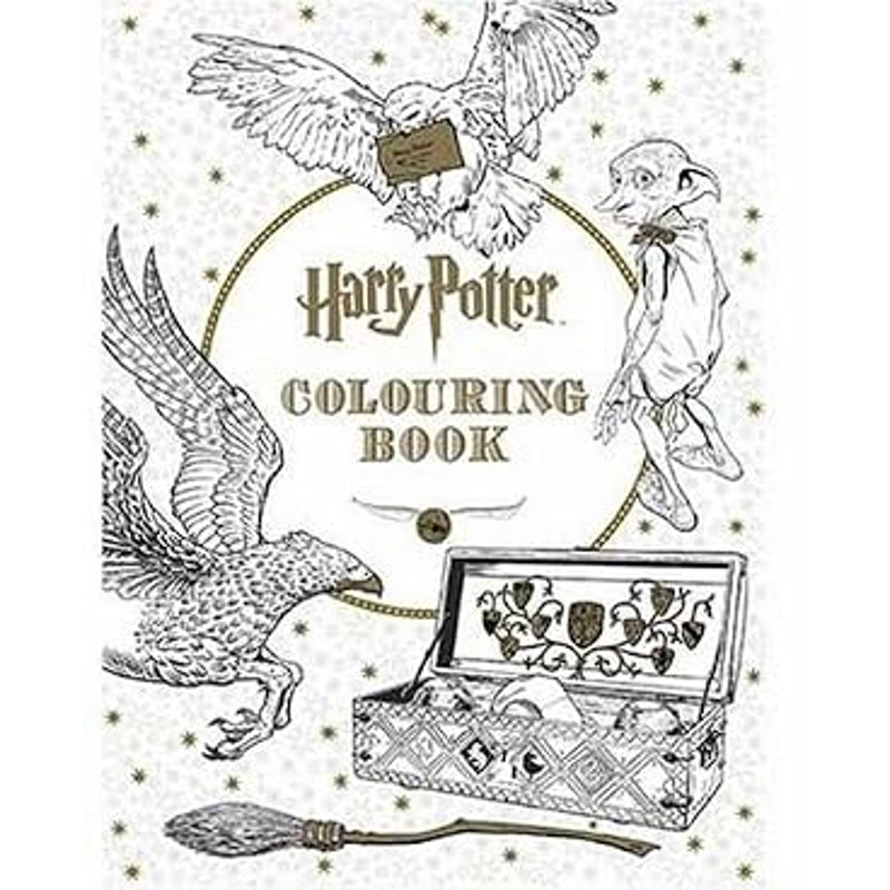 Sách Harry Potter Colouring Book