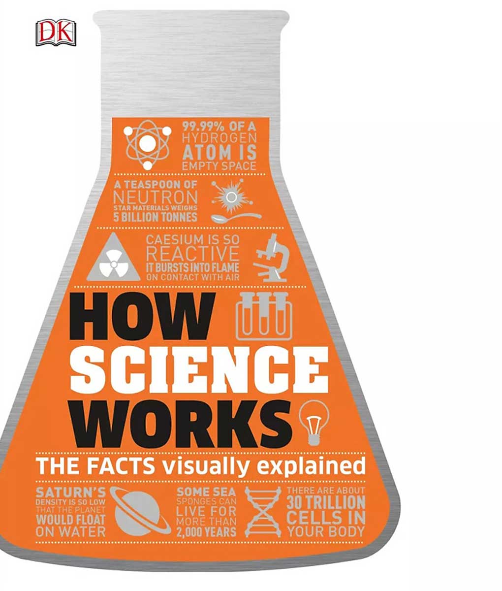 Sách - Hiểu hết về khoa học - How Science Works (Bìa cứng) Tặng bookmark Vadata