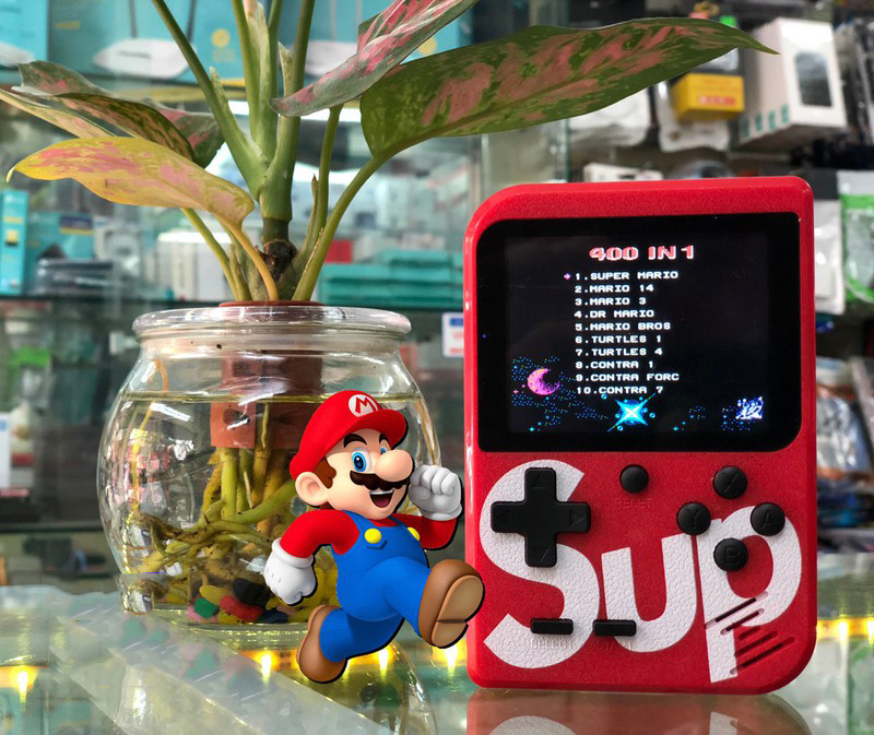 Máy chơi game cầm tay sup 400 in 1 kinh điển