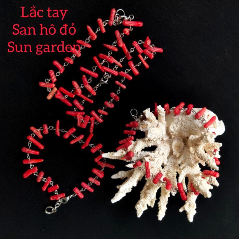 Lắc tay san hô đỏ san trọng may mắn