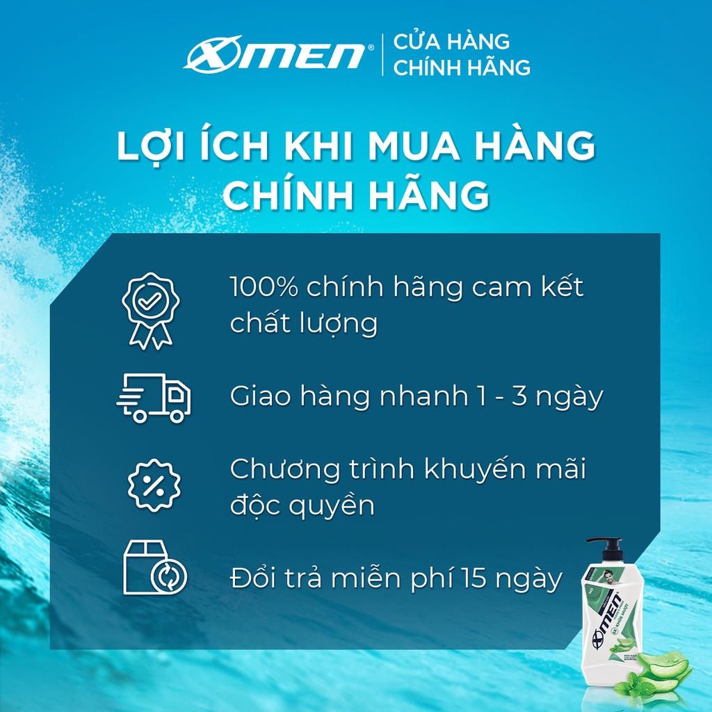 Combo 2 Dầu gội X-Men Clean & Fresh 2X Khỏe Mượt 630g/chai