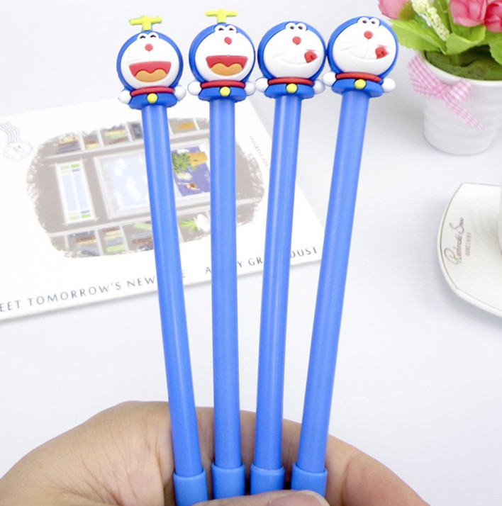 [COMBO 5 Chiếc] Bút Bi Nước DORAEMON Siêu Dễ Thương - Bút Bi Nước Mực Đen DOREMON