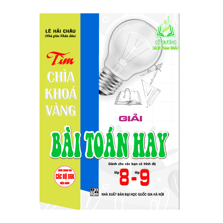 Sách - Tìm chìa khoá vàng giải bài toán hay 8 - 9