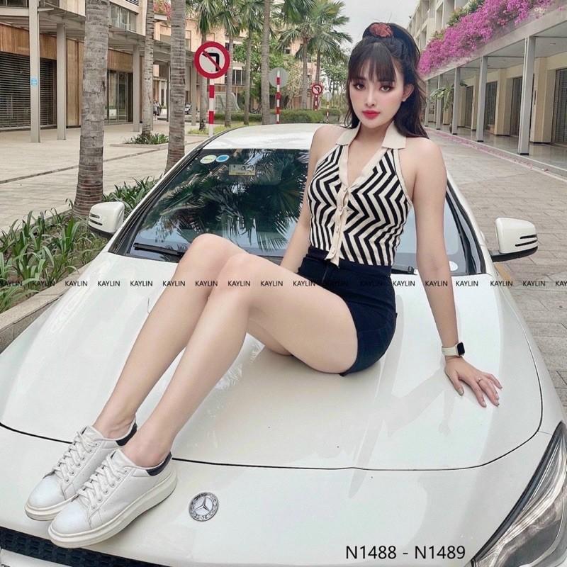 Áo yếm len quảng châu chất xịn xò -C
