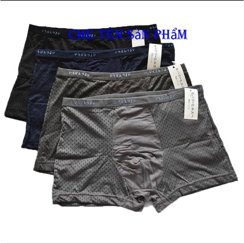 Quần xì đùi nam thông hơi hàng chính hãng nhật combo 3 cái