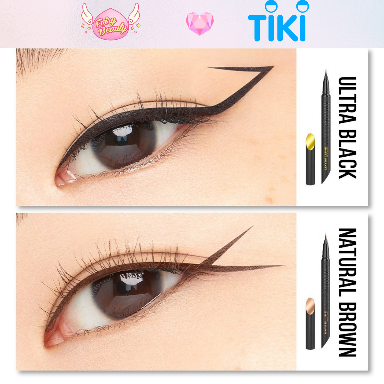 [MAYBELLINE NEW YORK] Bút Kẻ Mắt Nước Siêu Sắc Mảnh, Không Lem Trôi Hyper Sharp Liner Extreme 0.4g