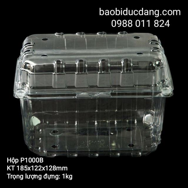 50 hộp nhựa đựng 1kg hoa quả P1000B