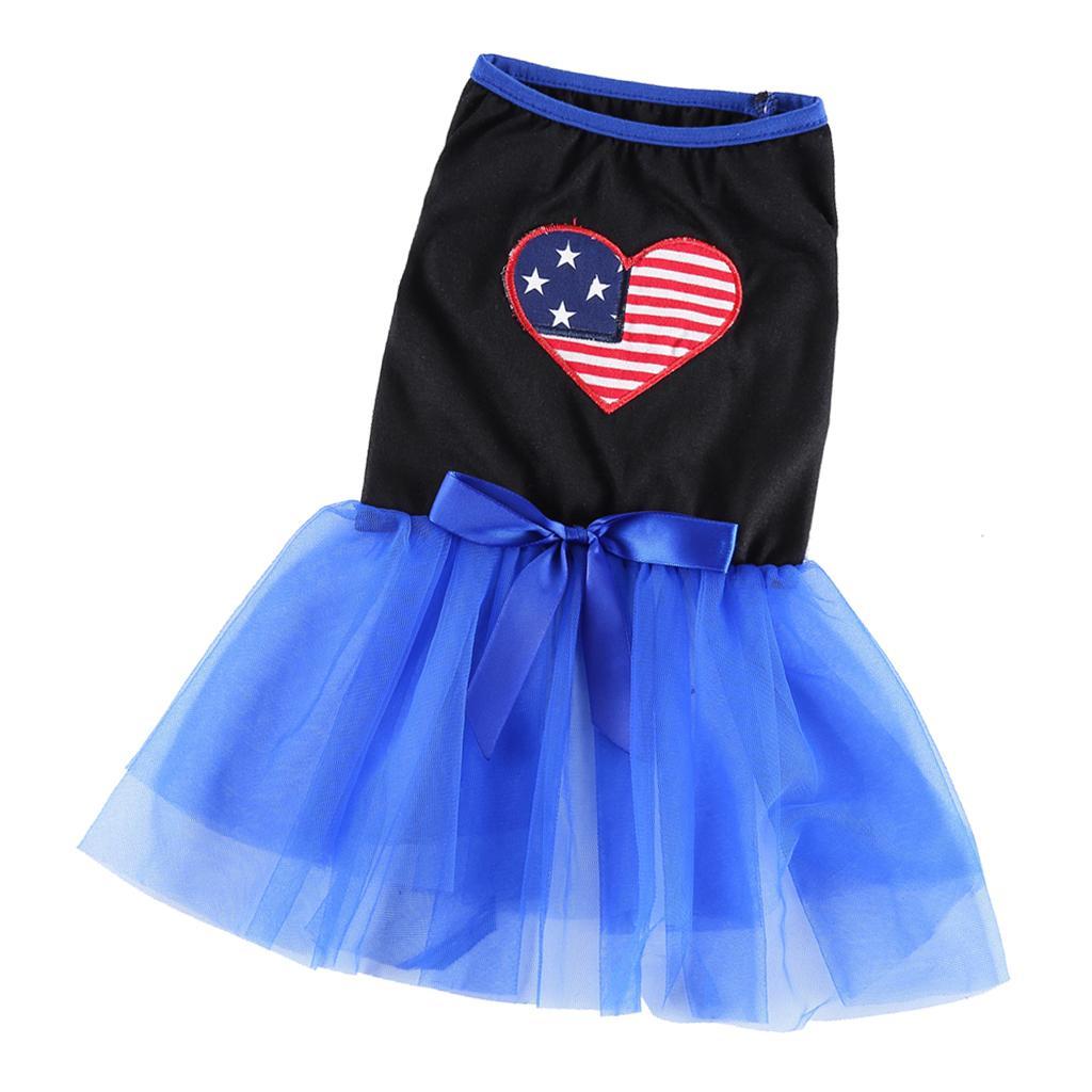 Pet Dog Sweet Fashion Dress Dog Princess Dress For Small Pet Puppy