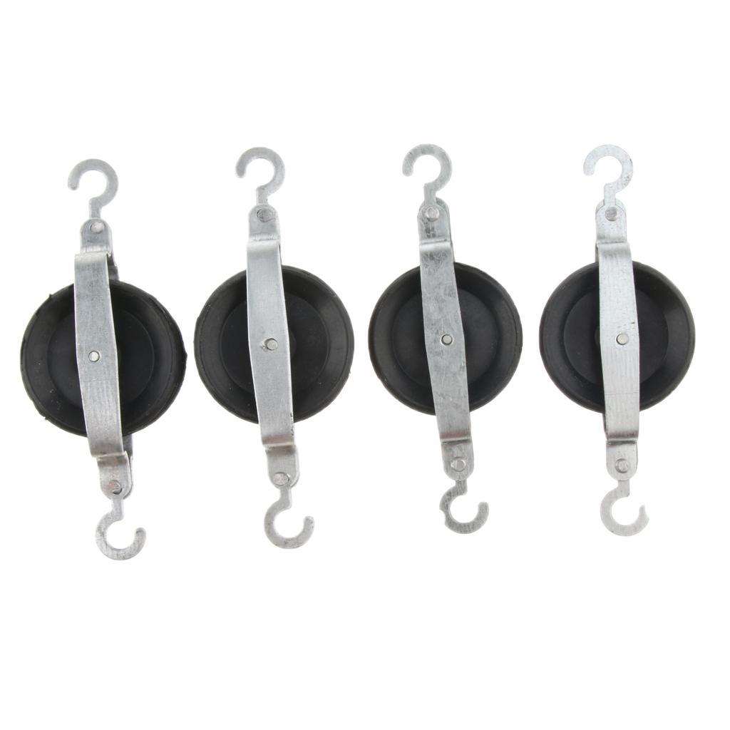 Simple Machine Pulley Unit Block & Tackle Kit Physics Teaching Training Aid, Pull the dynamometer to simulate certain forces as your strength