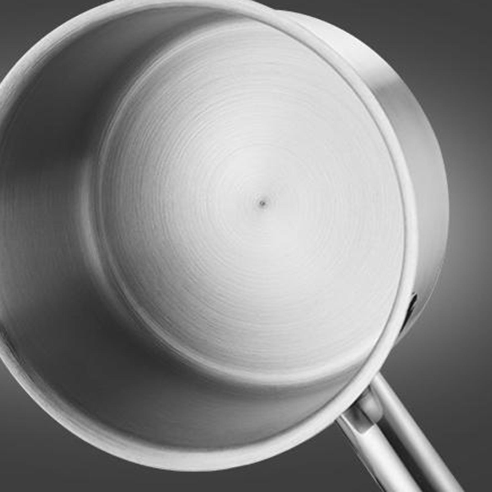 Milk Pot Stainless Steel Cooking Pot, Spaghetti Multipurpose Portable Cheese Noodles Induction Pot, Sauce Pan with Lid for Restaurants Kitchen