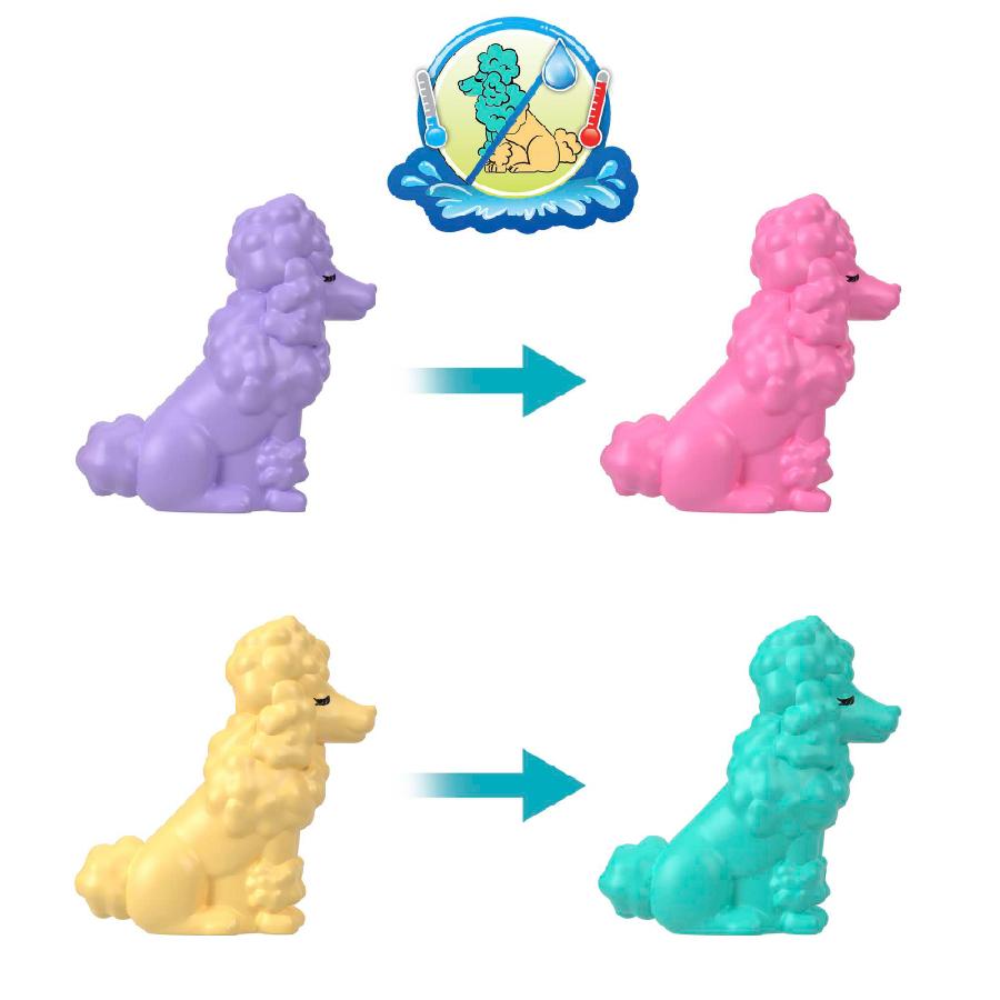 Đồ Chơi Spa Thư Giãn Với Cún Poodle POLLY POCKET HKV35/FRY35