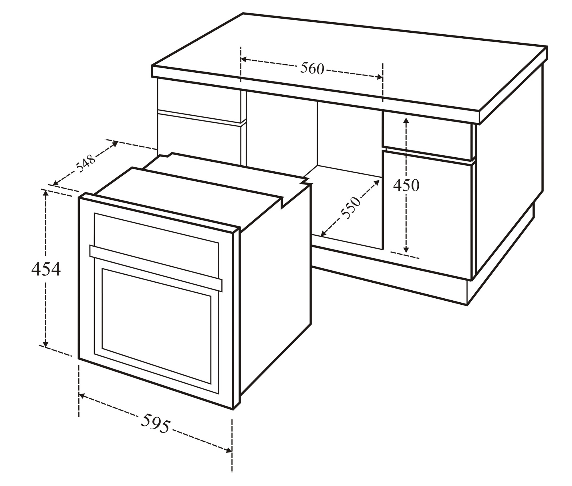 Lò Nướng Kết Hợp Vi Sóng KAFF KF-OSM44L - 44L Malaysia - Hàng Chính Hãng