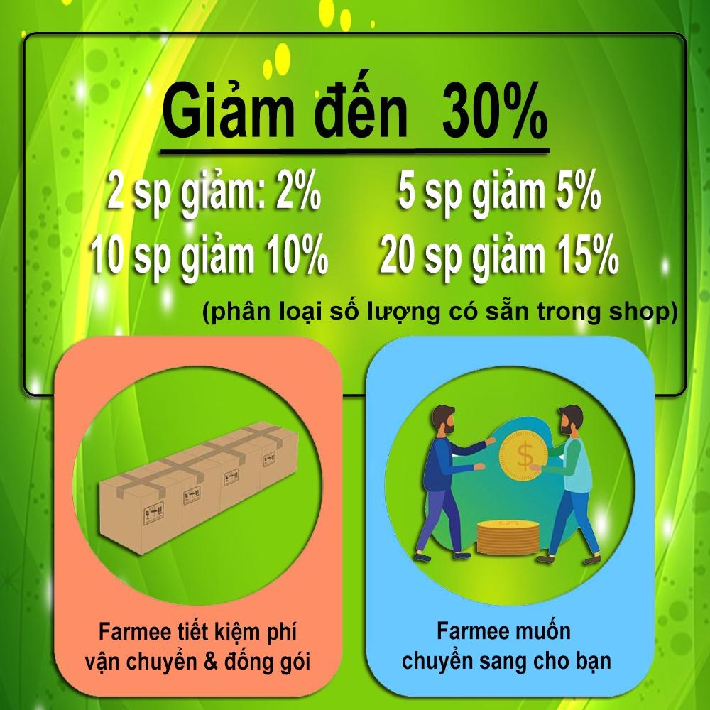 Phân bón hữu cơ Humic farmee 10 kg, Siêu kich rễ, hỗ trợ hấp thụ dinh dưỡng
