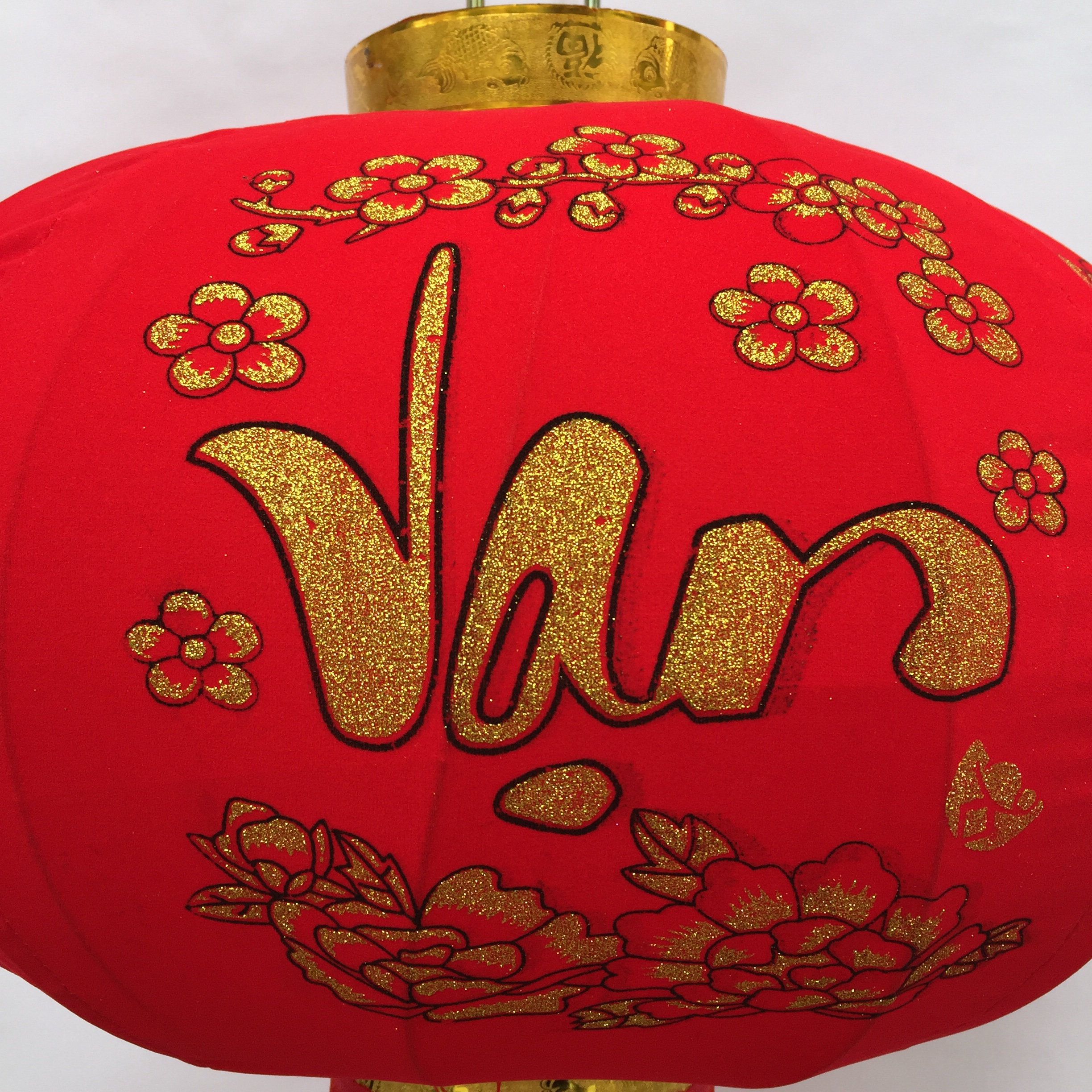 Đèn lồng đỏ Cá Chép đường kính 60cm Vạn Sự Như ý Trang trí Tết