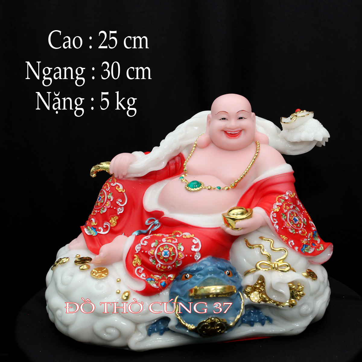 TƯỢNG PHẬT DI LẠC - ÁO ĐỎ