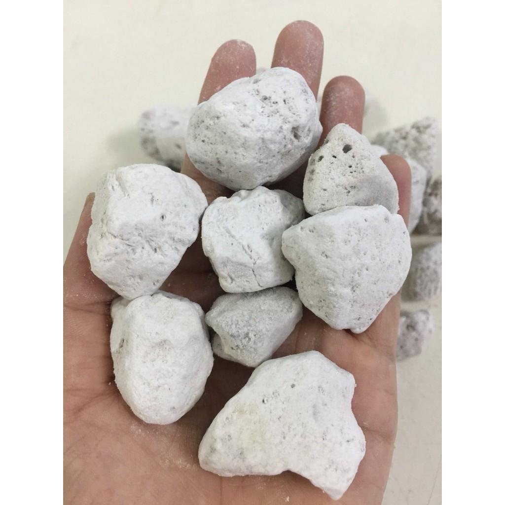Đá Lông Vũ - Nham Thạch Trắng 1kg