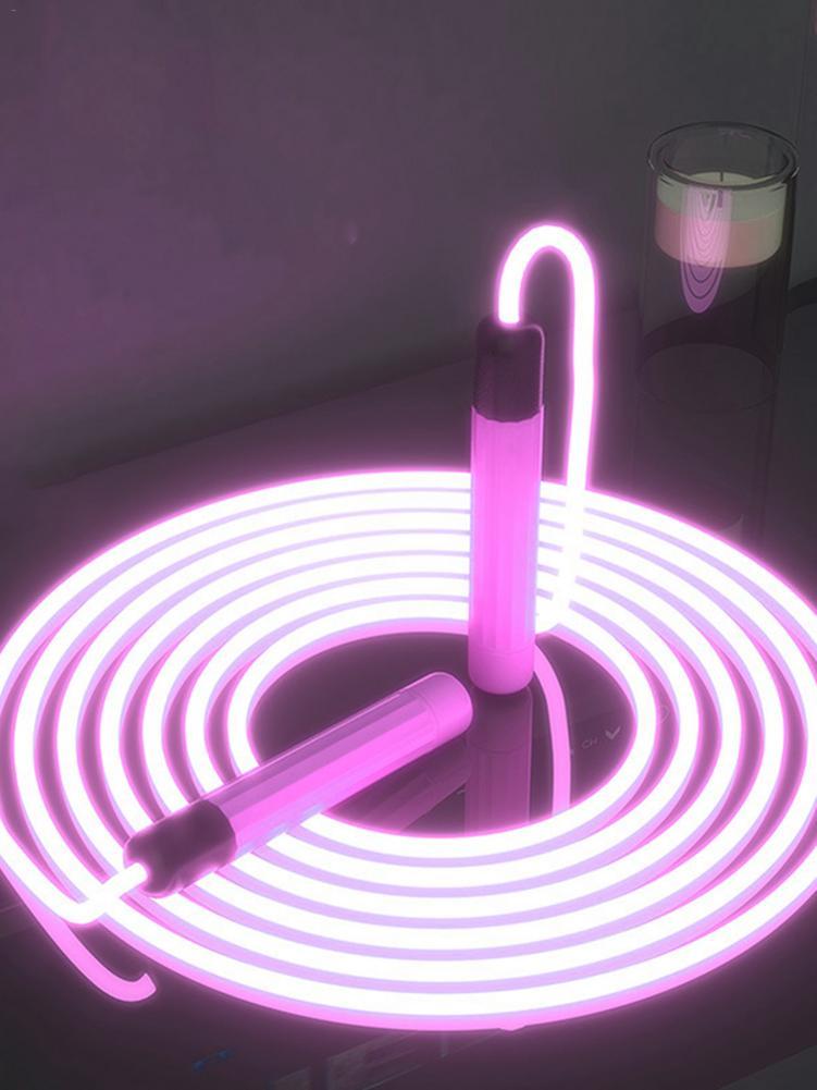 3 Mét Dây Nhảy Phát Sáng Dây Nhảy Tập Thể Dục Nhanh Bỏ Qua Dây Sáng Trong Nhà Ngoài Trời Nhảy Tập Thể Dục Nigh