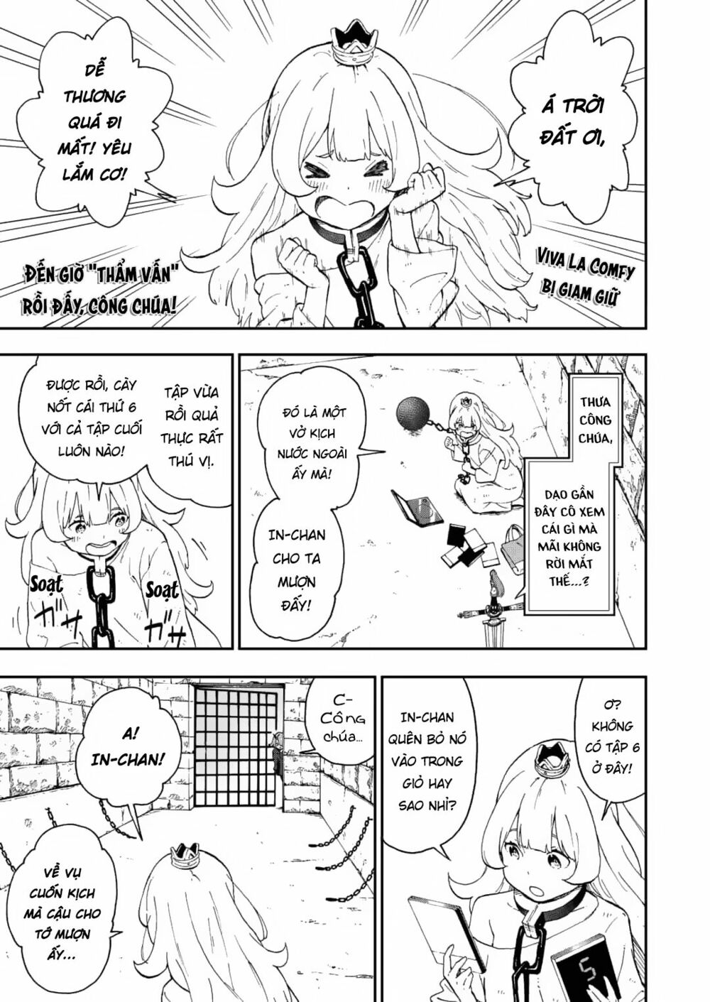 đến giờ "thẩm vấn" rồi, thưa công chúa! chapter 25 1