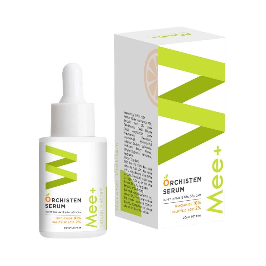 Serum Mee Natural 10% Niacinamide 2% BHA Mờ Thâm Dưỡng Trắng Da Body 30ml