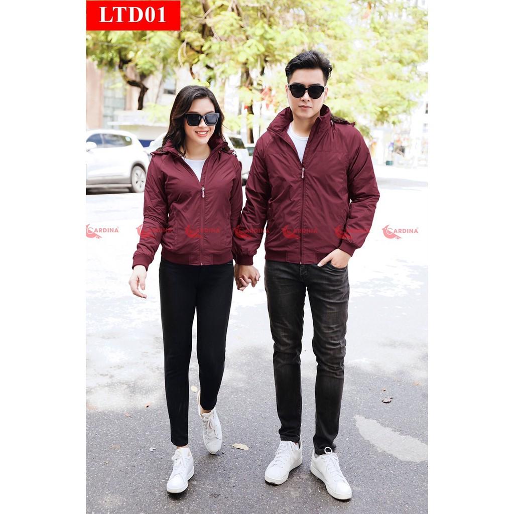 Áo Gió Đôi Nam Nữ 2 Lớp Lót Lông Cừu Cao Cấp Siêu Nhẹ, Siêu Ấm, Cản gió, Chống thấm nước