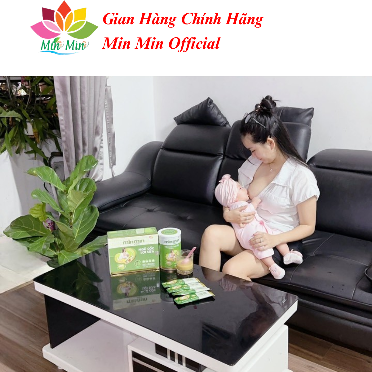 Ngũ Cốc Lợi Sữa Min Min Care 38 Hạt _ Chuyên Lợi Sữa và Phụ Hồi Sức Khỏe Sau Sinh (1 Hộp 500Gr)