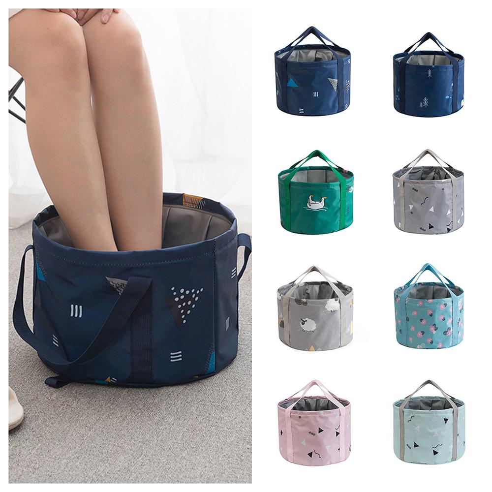 Chậu di động đa dụng để ngâm chân có thể gập lại được để đi du lịch dã ngoại ngoài trời