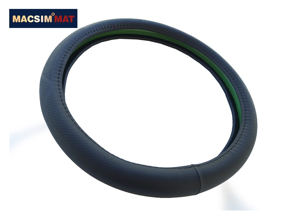 Bọc vô lăng cao cấp Macsim mã L631 chất liệu da thật - Khâu tay 100% size M phù hợp các loại xe